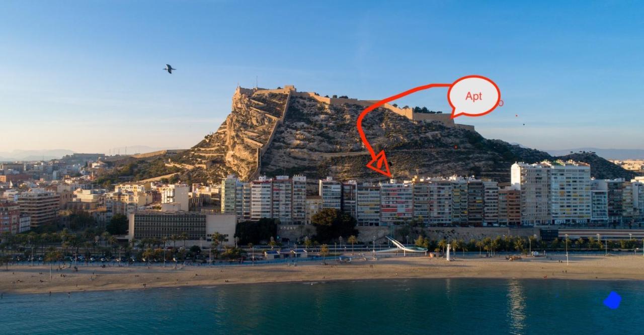 Stunning Sea View Apartment Alicante Ngoại thất bức ảnh